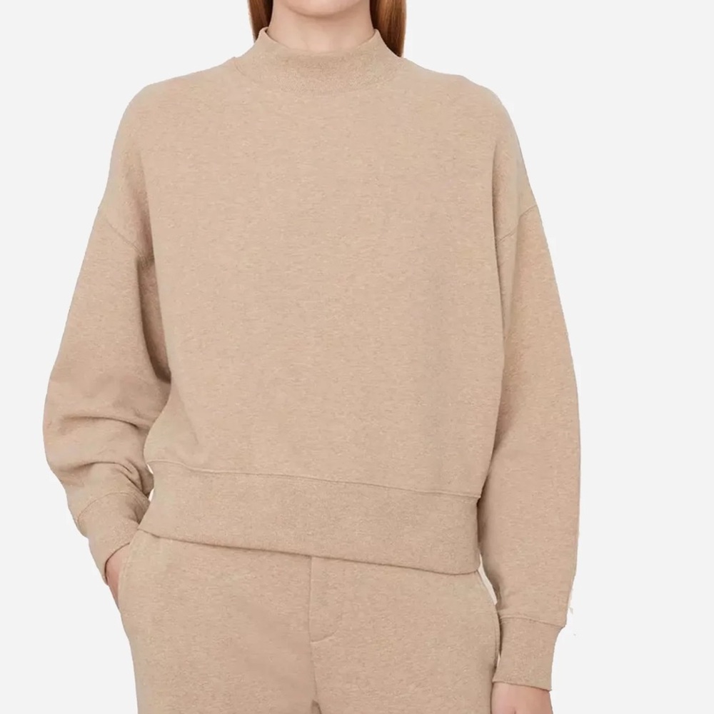 Vince Cozy Drop Shoulder Pullover Sweatshirt Sweater Long Sleeve